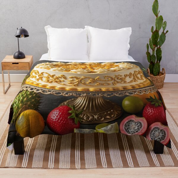 Item preview, Beautiful Starfruit Cake with Exotic Fruits designed and sold by Uniqueartai.