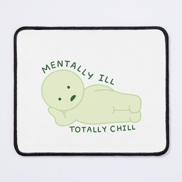 Item preview, Mentally Ill And Chill Smiski designed and sold by xoxo, marie.