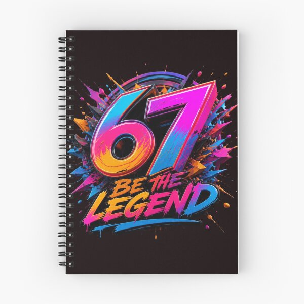 Item preview, Be The Legend Number 67 Esports Neon Splash Art designed and sold by AgnesB77.