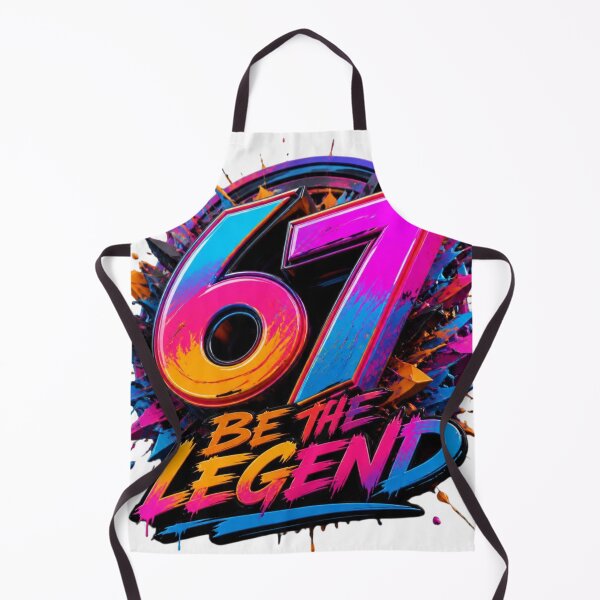 Item preview, Be The Legend Number 67 Esports Neon Splash Art designed and sold by AgnesB77.