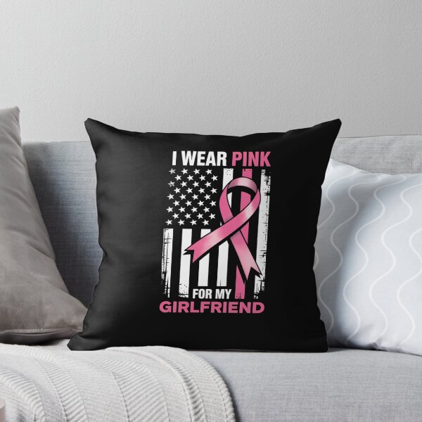Item preview, I Wear Pink For My Girlfriend Pink Breast Cancer Awareness designed and sold by SapfireStuArt.