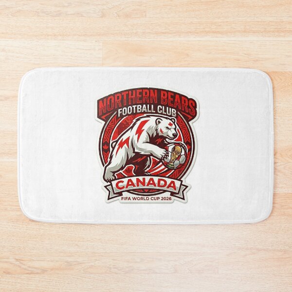 Item preview, Canada Soccer Polar Bear World Cup 2026 Sticker designed and sold by topprinting.