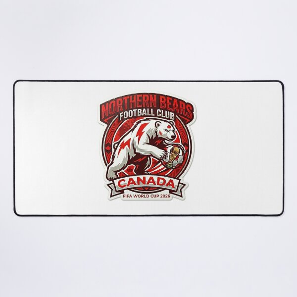 Item preview, Canada Soccer Polar Bear World Cup 2026 Sticker designed and sold by topprinting.