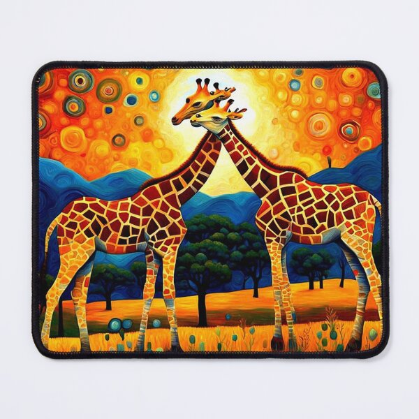 Item preview, Giraffes in love designed and sold by George Hutton Hunter.