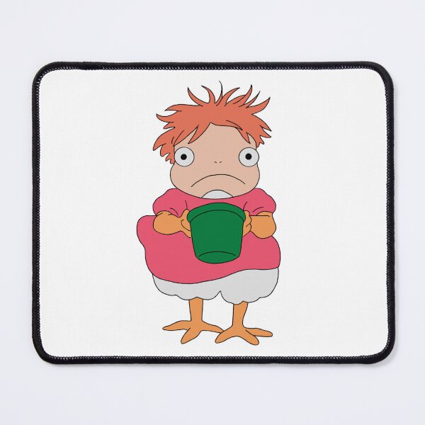 Item preview, Ponyo Fish Transform Cute Solo Illustration designed and sold by Iska-Designs.