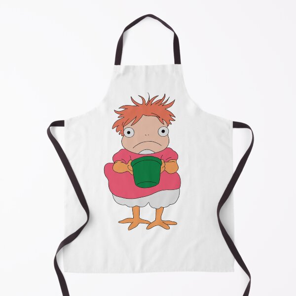Item preview, Ponyo Fish Transform Cute Solo Illustration designed and sold by Iska-Designs.