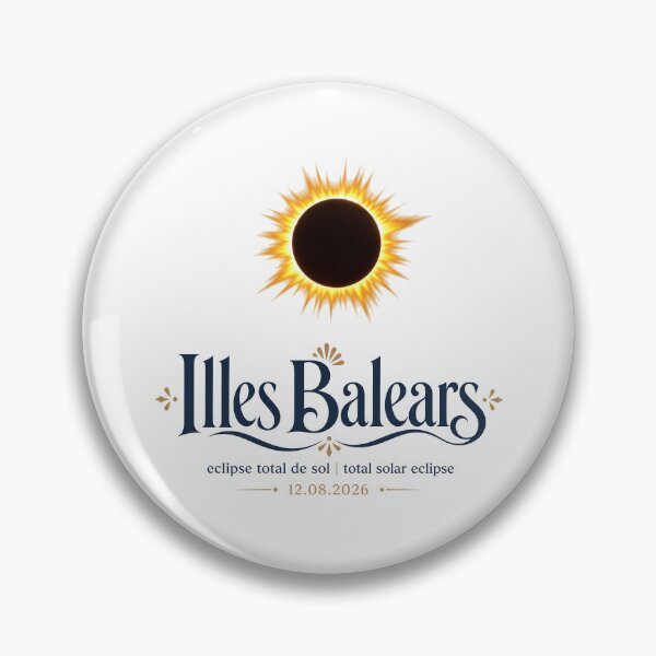 Item preview, Illes Balears Solar Eclipse 2026 designed and sold by Beyond Destinations.