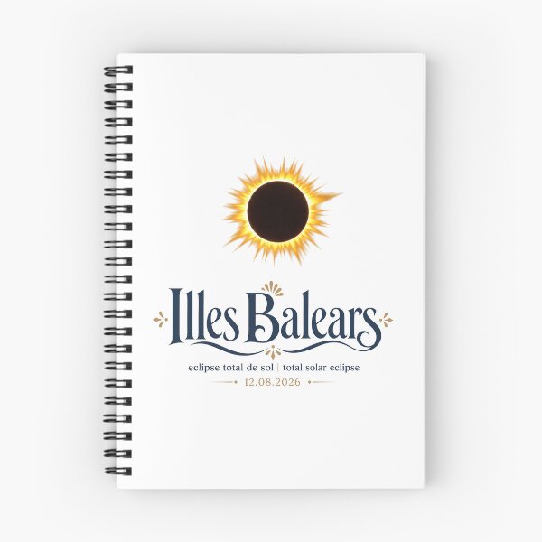 Item preview, Illes Balears Solar Eclipse 2026 designed and sold by Beyond Destinations.