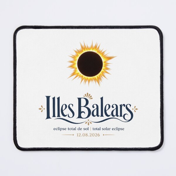 Item preview, Illes Balears Solar Eclipse 2026 designed and sold by Beyond Destinations.