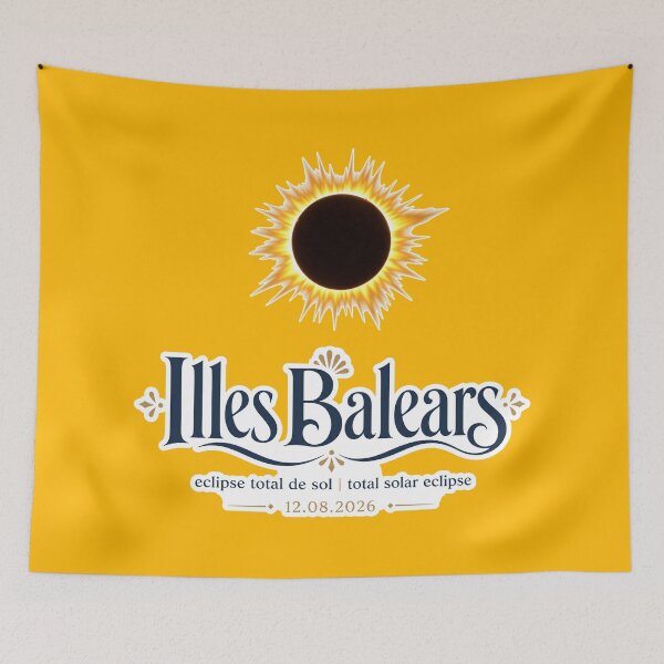 Item preview, Illes Balears Solar Eclipse 2026 designed and sold by Beyond Destinations.