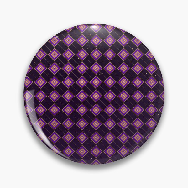 Item preview, African Empress Purple Gold Diamond Luxury Pattern Art  designed and sold by AfricanArtHub.