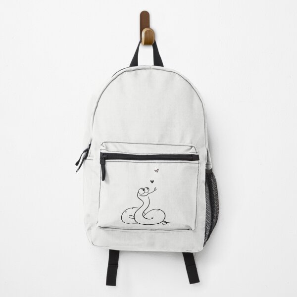 Item preview, Cute Minimalist Snake Hearts Line Art designed and sold by PixelQ.