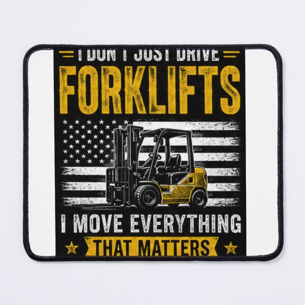 Item preview, I Move Everything That Matters Forklift Operator & Driver Shirt For A Certified Foklift Expert designed and sold by Serigraphy.