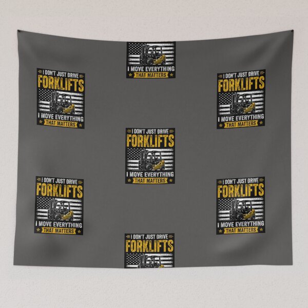 Item preview, I Move Everything That Matters Forklift Operator & Driver Shirt For A Certified Foklift Expert designed and sold by Serigraphy.