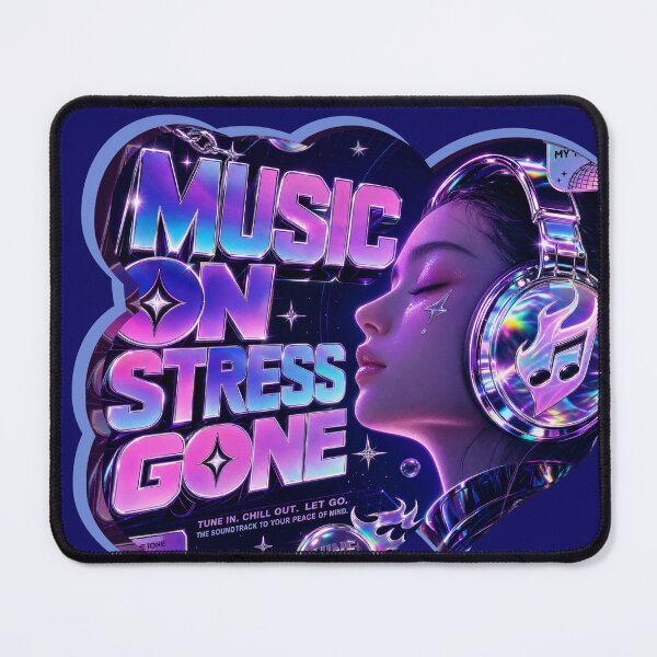 Item preview, Midnight Music Aura - y2k music aesthetic designed and sold by GraphicComet.