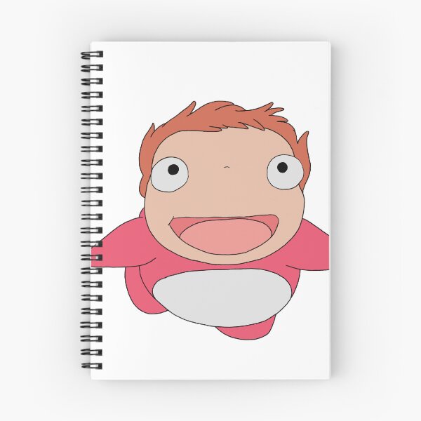 Item preview, Ponyo Fish Cute Smiling Solo Illustration designed and sold by Iska-Designs.
