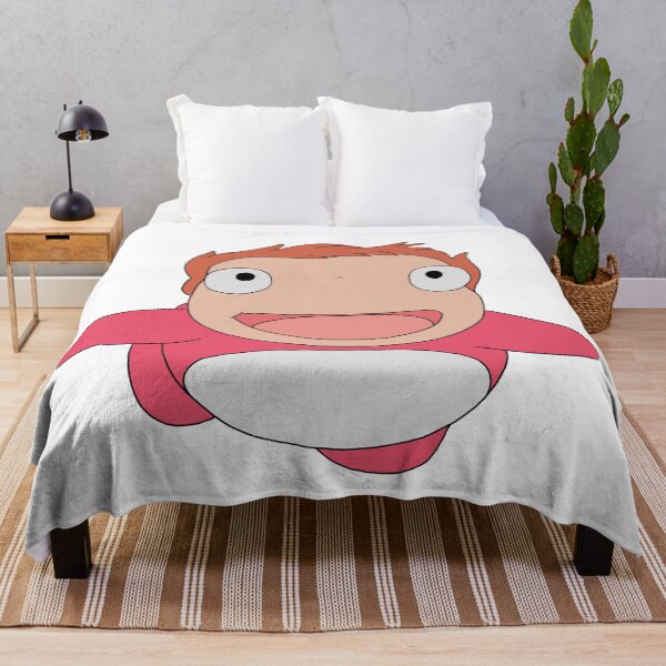 Item preview, Ponyo Fish Cute Smiling Solo Illustration designed and sold by Iska-Designs.