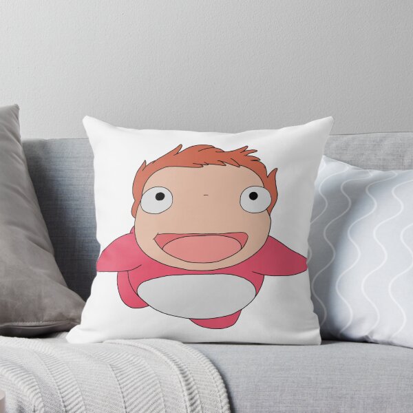Item preview, Ponyo Fish Cute Smiling Solo Illustration designed and sold by Iska-Designs.
