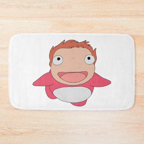 Item preview, Ponyo Fish Cute Smiling Solo Illustration designed and sold by Iska-Designs.