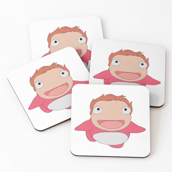 Item preview, Ponyo Fish Cute Smiling Solo Illustration designed and sold by Iska-Designs.