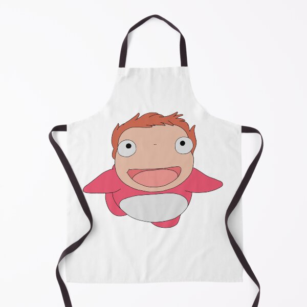 Item preview, Ponyo Fish Cute Smiling Solo Illustration designed and sold by Iska-Designs.