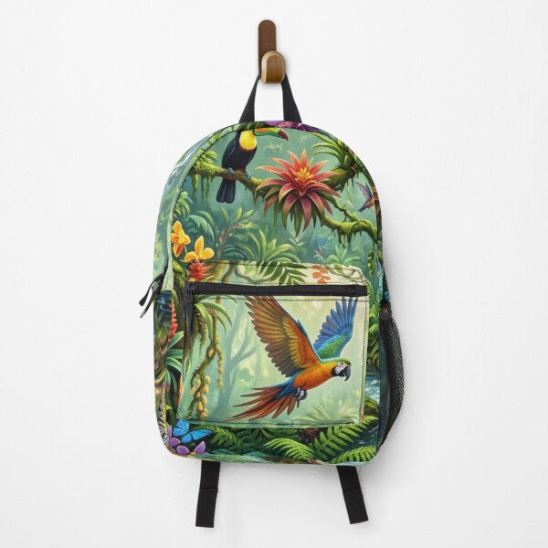 Item preview, Lush rainforest with animals designed and sold by Sigtrix.