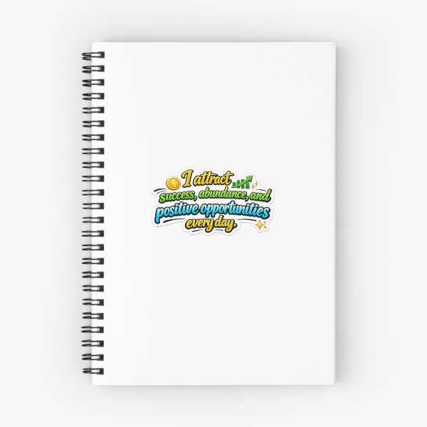 Item preview, I attract success, abundance and positive opportunities everyday designed and sold by DigiAuraStudio.
