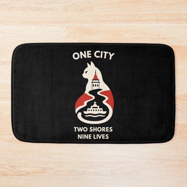 Item preview, Istanbul Cat One City Two Shores Nine Lives designed and sold by Lyfeinsights.