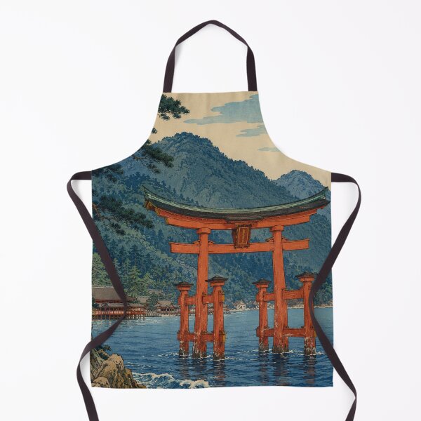 Item preview, Miyajima Tide - Vintage Japanese Landscape Ukiyo-e Woodblock designed and sold by bapupa.