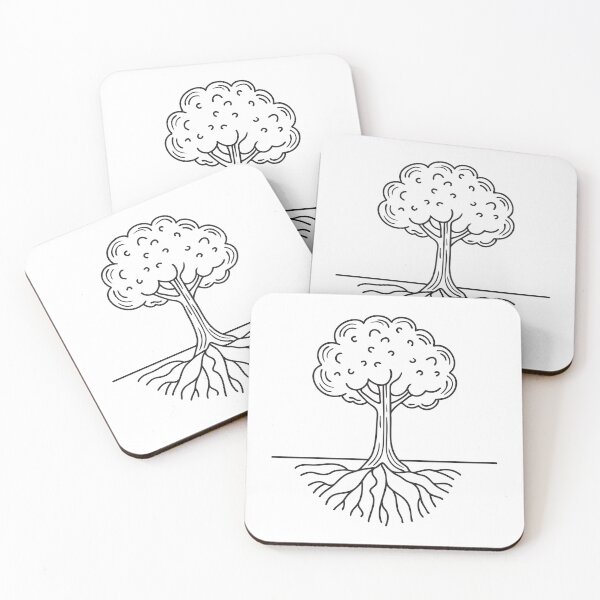 Item preview, Tree with Exposed Roots Above Ground designed and sold by rasagamastore.