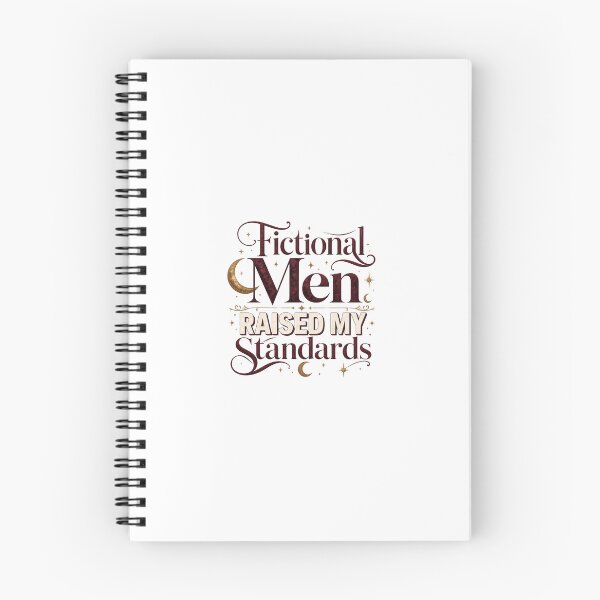Item preview, Fictional men raised my standards designed and sold by BookedAndDesign.