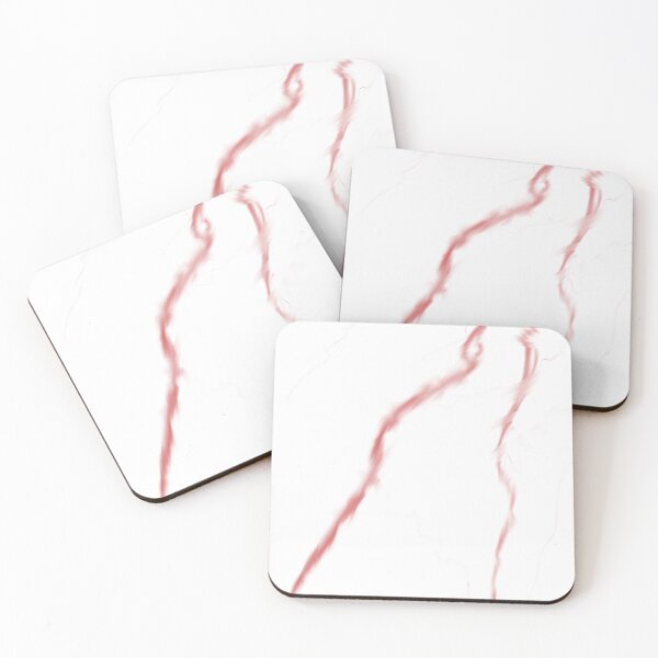 Item preview, White & Red Marble Luxury | Minimalist Elegant Pattern designed and sold by FelicePatterns.
