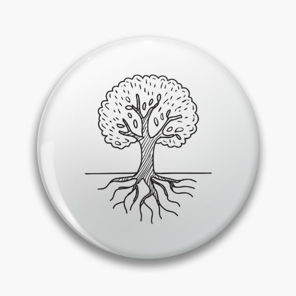 Item preview, Tree Roots Emerging from Forest Soil designed and sold by rasagamastore.