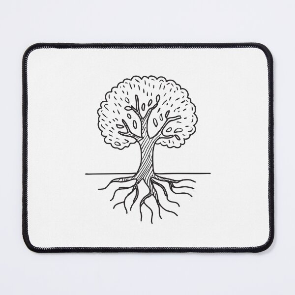 Item preview, Tree Roots Emerging from Forest Soil designed and sold by rasagamastore.
