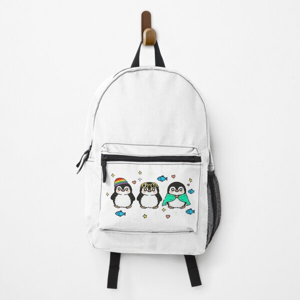 Item preview, Cute Funny Penguins Kawaii Style Illustration designed and sold by Sovira Studio .