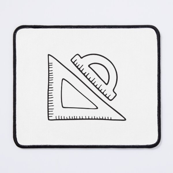 Item preview, Triangle Ruler and Protractor Set designed and sold by rasagamastore.