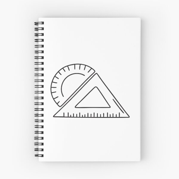 Item preview, Geometry Tools Triangle Ruler and Protractor designed and sold by rasagamastore.