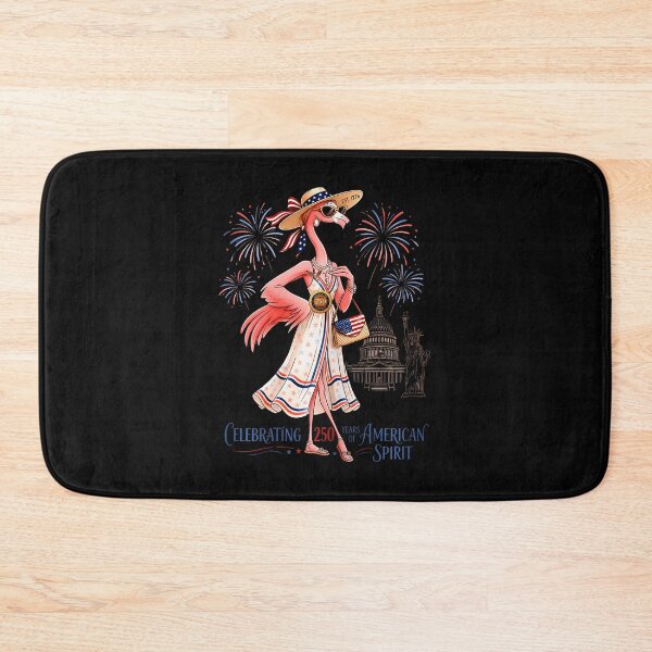 Item preview, Patriotic Flamingo 250 Years American Spirit designed and sold by Fereskabilon.