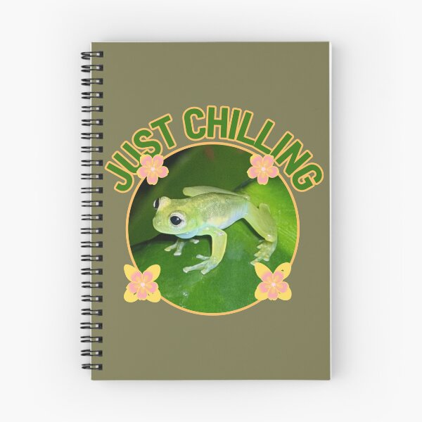 Item preview, Just Chilling Cute Green Frog designed and sold by PaniKulka.