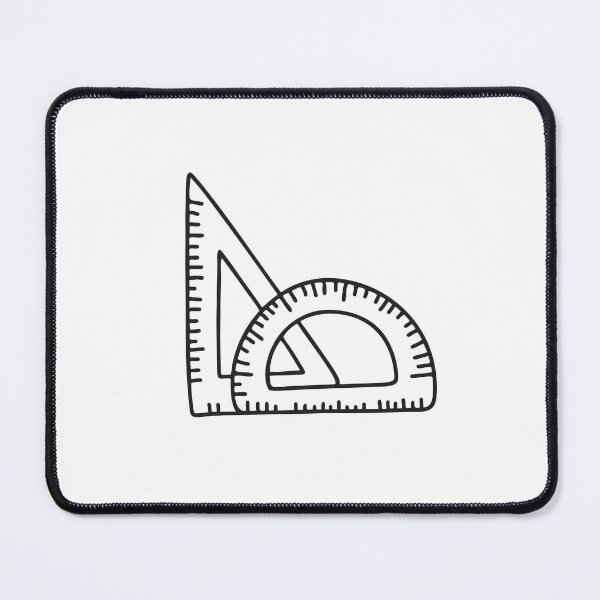 Item preview, Triangle Ruler Near Plastic Protractor designed and sold by rasagamastore.