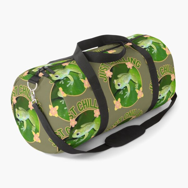 Item preview, Just Chilling Cute Green Frog designed and sold by PaniKulka.