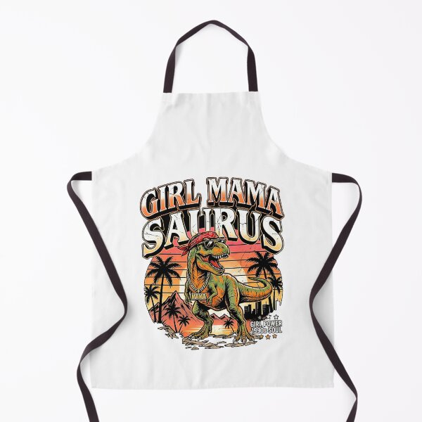 Item preview, Girl Mama Saurus Girl Power 90s Soul Retro T-Rex Mom Daughters Dino designed and sold by graphixpolash.