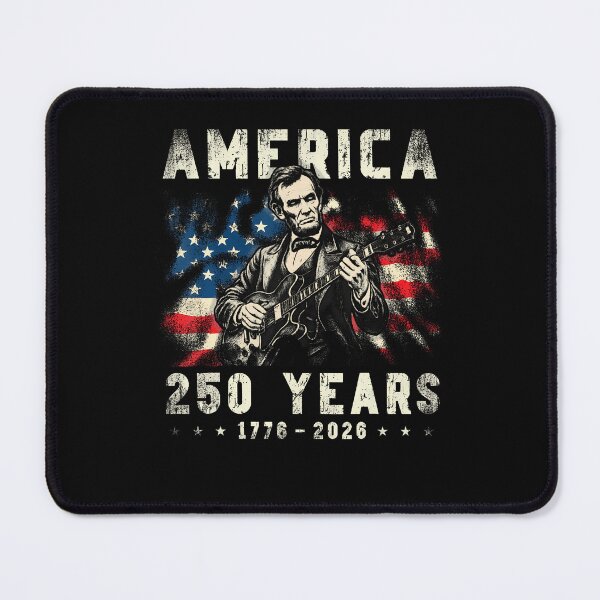 Item preview, Vintage Abraham Lincoln Abe Lincoln Playing Guitar 250 Years designed and sold by Fereskabilon.