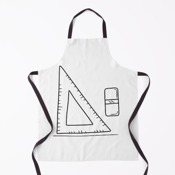 Item preview, Triangle Ruler Beside Marked Eraser designed and sold by rasagamastore.
