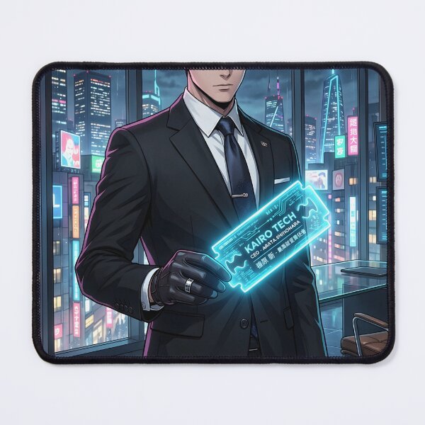 Item preview, Neon Sorcery | Arcane Technomancer & Cyberpunk Anime Art designed and sold by OVERRIDESTUDIOS.