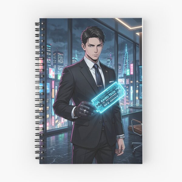 Item preview, Neon Sorcery | Arcane Technomancer & Cyberpunk Anime Art designed and sold by OVERRIDESTUDIOS.