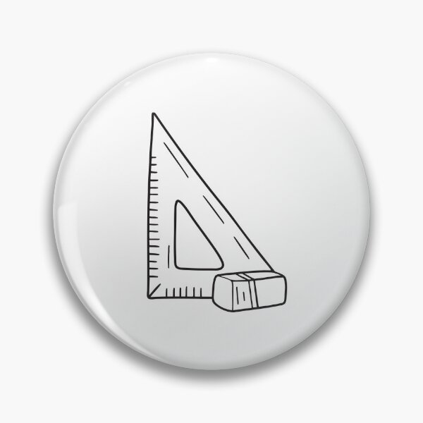 Item preview, Triangle Ruler and Used Eraser designed and sold by rasagamastore.