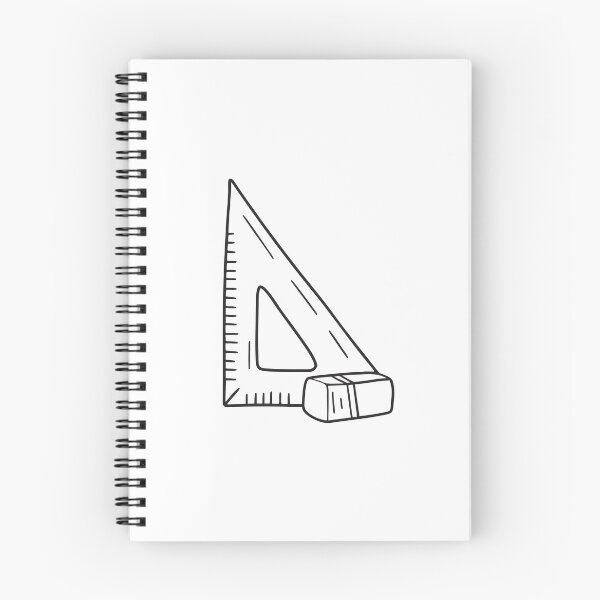Item preview, Triangle Ruler and Used Eraser designed and sold by rasagamastore.