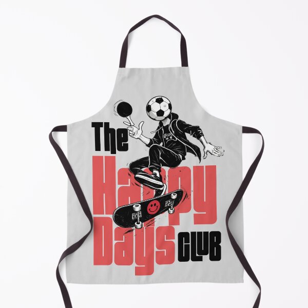 Item preview, Happy days club FOOTBALL fans - Skater Urban Streetwear Dark Graphic Tee designed and sold by Jesus Alberto Padrón.