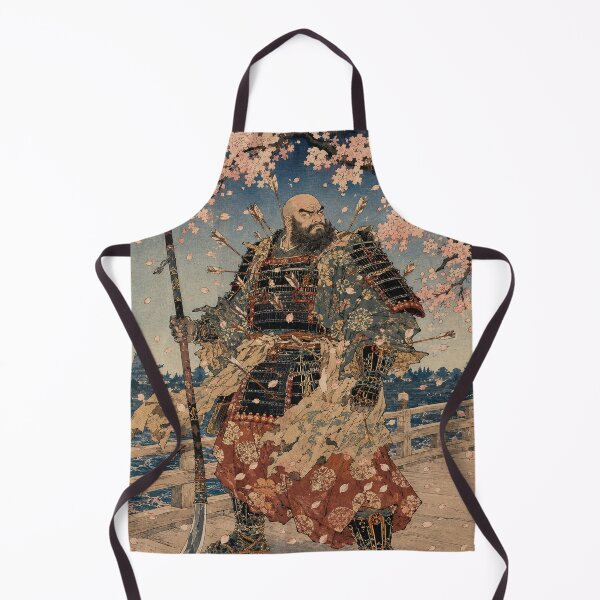 Item preview, Benkei’s Stand - Vintage Japanese Legends Ukiyo-e Woodblock  designed and sold by bapupa.